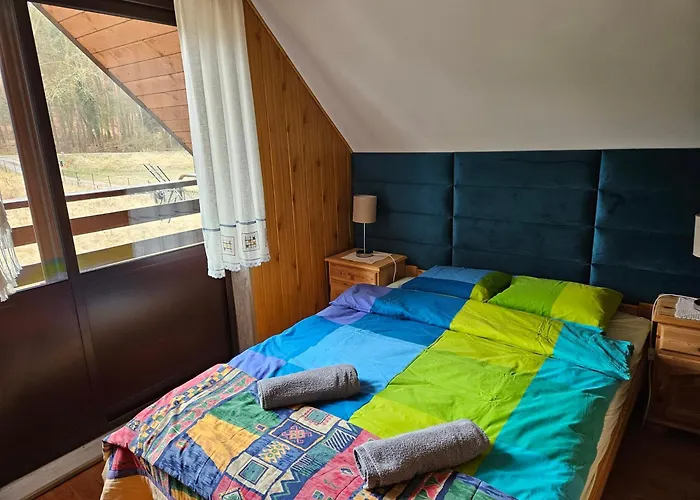 Grabowka بيت خشبي *